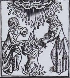 zwei-hexen-beschwoeren-mit-einem-tieropfer-ein-hagelunwetter-herauf-holzschnitt-um-1489
